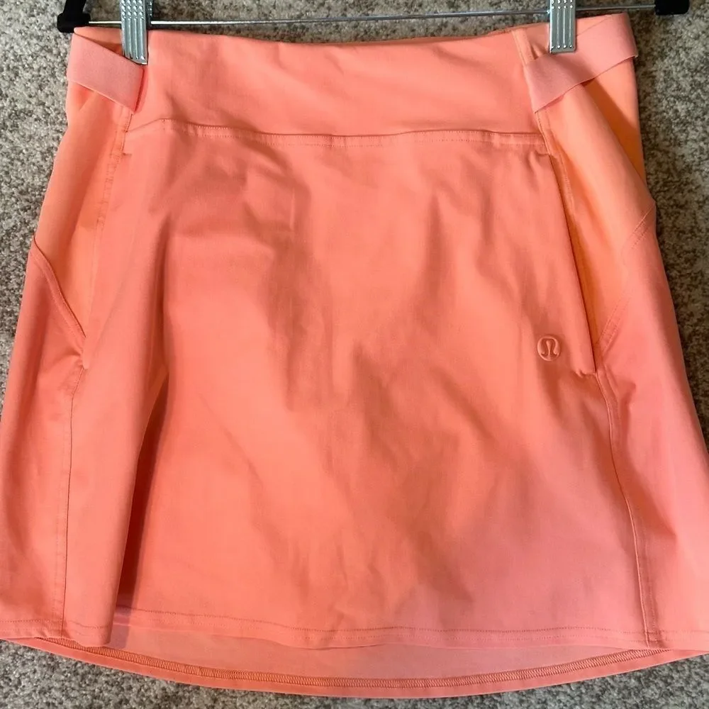 Lululemon Warpstreme Multi Pocket High Rise Golf Skirt 8